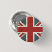 Vintage Union Jack Button (Vorne & Hinten)