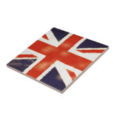Vintage Union Jack Keramik Geschenkartikel Fliese (Seite)