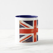 Vintage-Union-Jack-Tasse Tasse (Zentrum)
