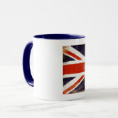Vintage-Union-Jack-Tasse Tasse (Vorderseite Links)