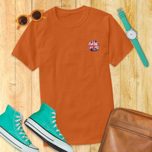 Vintage Union Jack UK-Flagge für britische Patriot T-Shirt