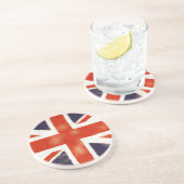 Vintage-Union-Jack-Untersetzer Untersetzer (Seite)