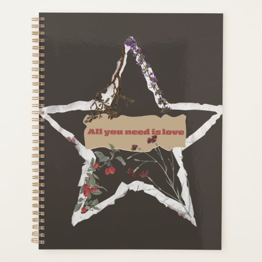 vintage unique take on a message planer (Vorderseite)