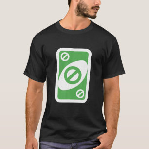 Vintage Uno Lover Cards Kostüm Halloween Skip Fam T-Shirt