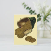 Vintage Unternehmensfinanzierung, Goldmünzen in Ge (Stehend Vorderseite)