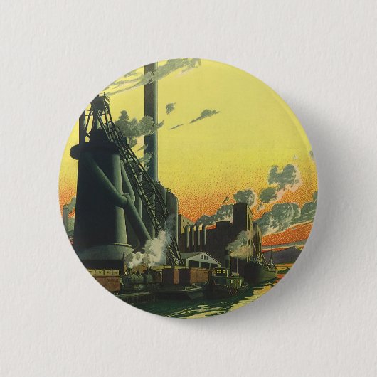 Vintage Unternehmensgruppe, Herstellung auf Dock Button (Vorderseite)