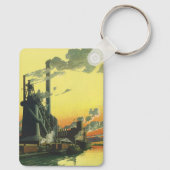 Vintage Unternehmensgruppe, Herstellung auf Dock Schlüsselanhänger (Rückseite)