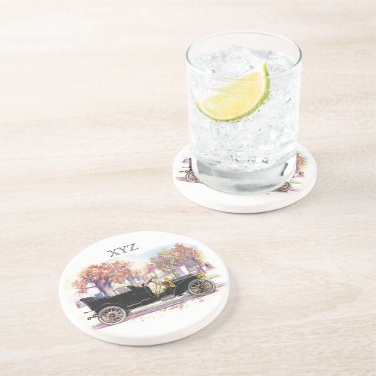 Vintage-Untersetzer Untersetzer (Seite)