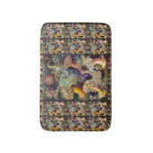 Vintage Unterwasserseelemone von Ernst Haeckel Badematte (Vorderseite Vertikal)