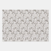 Vintage Urlaubsträume Geschenkpapier Set (Vorderseite 2)