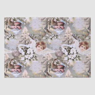 Vintage Urlaubsträume Seidenpapier