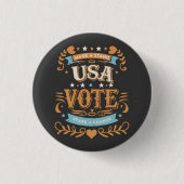 Vintage US-Abstimmung Button (Vorderseite)
