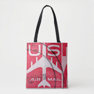 Vintage-US-Air-Mail-Tasche Tasche