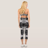 Vintage US Alaska Eskimo Jäger Capri Leggings (Rückseite)