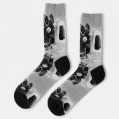 Vintage US Alaska Iglu-Erbauer Socken (Linkes Detail)