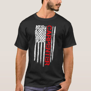 Vintage US-amerikanische Flagge abgenutzt patrioti T-Shirt