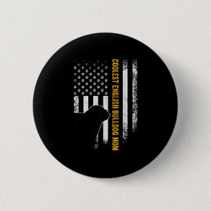 Vintage US-amerikanische Flagge Cooler englischer Button