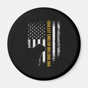 Vintage US-amerikanische Flagge Cooler englischer  Magnet