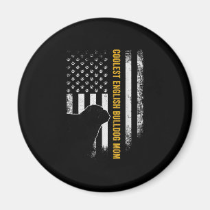 Vintage US-amerikanische Flagge Cooler englischer Magnet