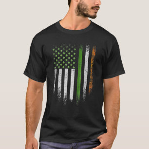 Vintage US-amerikanische Flagge Irland Flag ST PA T-Shirt