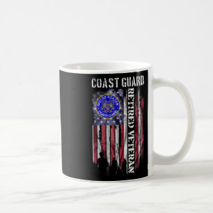 Vintage US-amerikanische Flaggenwächter - Proud-Re Kaffeetasse