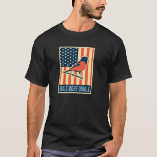 Vintage-US-Flag Baltimore Oriole Pullover