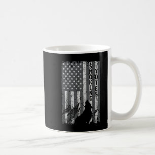 Vintage-US-Flag-Kojotenjagd-Jäger-T-Shirt Jäger Kaffeetasse