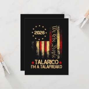 Vintage-US-Flagge 2026 Patriotischer politischer U Einladung