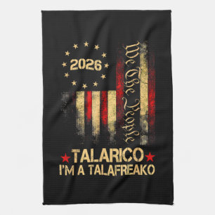 Vintage US-Flagge 2026 Patriotischer Politischer U Geschirrtuch
