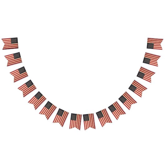 Vintage US Flagge Amerikaner (Alle)