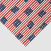 Vintage US Flagge - amerikanische Flagge Seidenpapier (Ausschnitt)