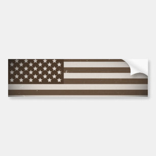 Vintage US-Flagge Autoaufkleber