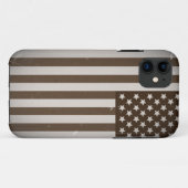 Vintage US-Flagge Case-Mate iPhone Hülle (Rückseite (Horizontal))