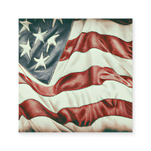 Vintage US-Flagge Grafik