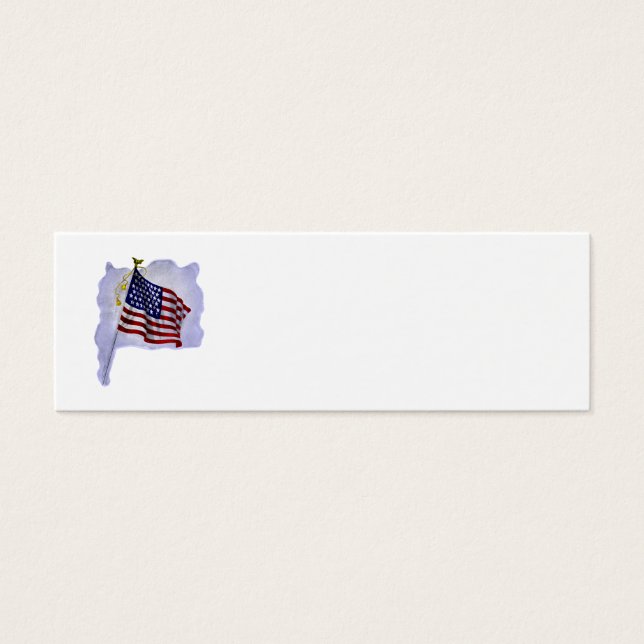 Vintage US-Flagge in patrouillischen Farben (Vorderseite)