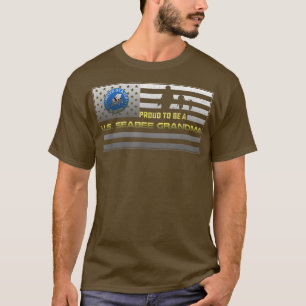 Vintage US-Flagge stolz auf einen US-Seefahrer G T-Shirt