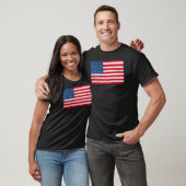 Vintage US-Flagge T-Shirt (Unisex)