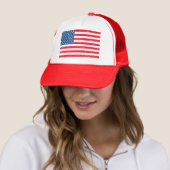 Vintage US-Flagge Truckerkappe (Beispiel)