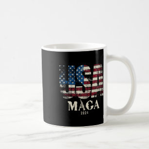 Vintage US-Flagge Ultra Mega Gun USA 4. Juli 2009 Kaffeetasse