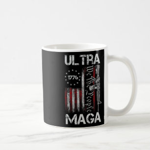 Vintage US-Flagge Ultra Mega Gun USA 4. Juli 2009 Kaffeetasse