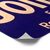 Vintage US-Marine ~ WW1 Poster (Ecke)