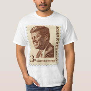 Vintage-US-Post-Briefmarken-T-Shirt T-Shirt
