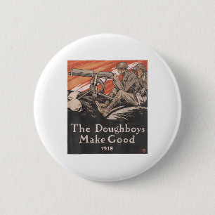 Vintage US-Propaganda Poster US-Armee Weltkrieg Do Button