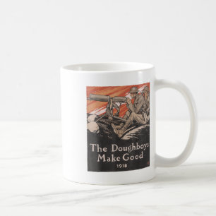 Vintage US-Propaganda Poster US-Armee Weltkrieg Do Kaffeetasse