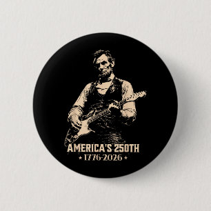 Vintage USA 250-Jahr-Feier Abe Lincoln Button