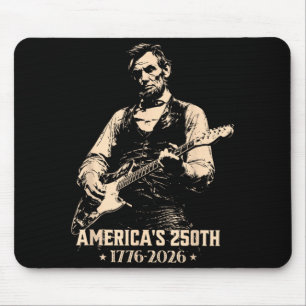 Vintage USA 250-Jahr-Jubiläum Abe Lincoln Mousepad