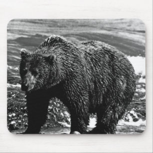 Vintage USA Alaska Braunbär Case-Mate iPhone Hülle Mousepad