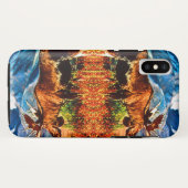 Vintage USA Alaska-Bulle Case-Mate iPhone Hülle (Rückseite (Horizontal))