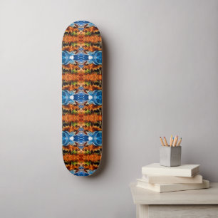 Vintage USA Alaska-Bulle Skateboard