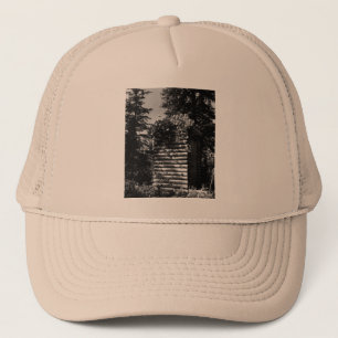 Vintage USA Alaska deluxe Außenklo Trucker Mütze